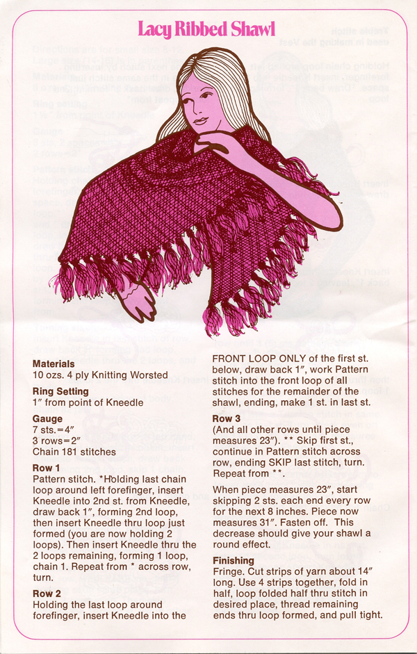 Magic Knitting Kneedle instruction book p 6 600px